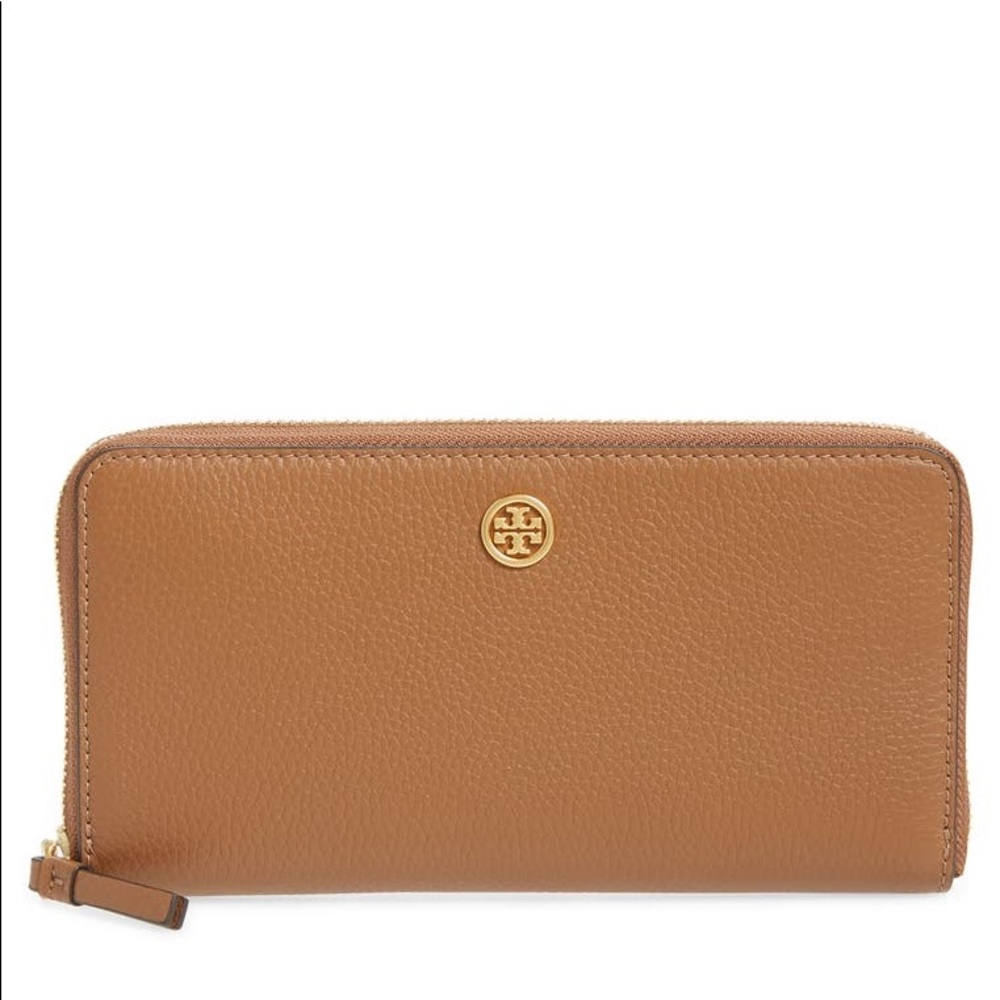 NEW! Tory Burch Walker Leather Continental Wallet